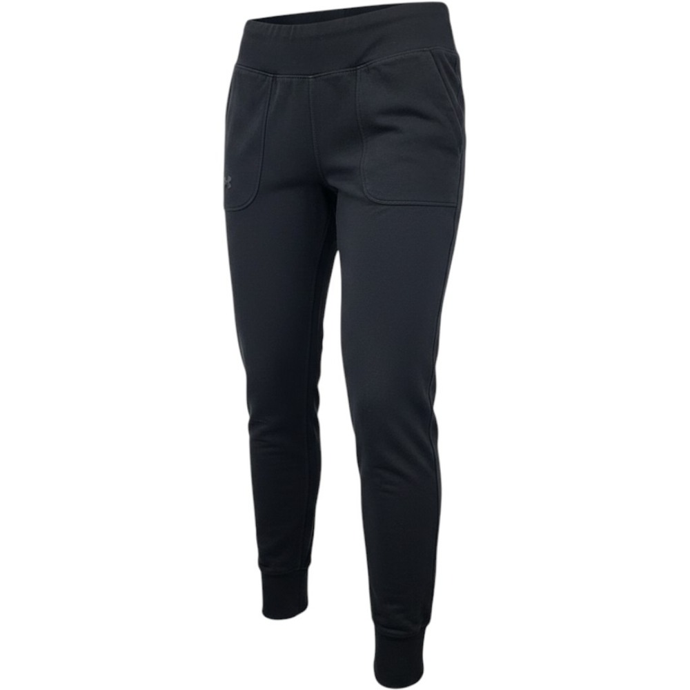 Under Armour Meridian Joggers Womens XS Black Fitted High Rise Pants 1375077